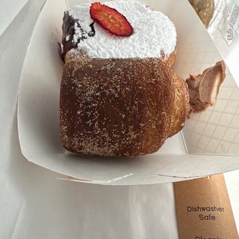 The Goods - Nutella buttercream Cruffin and triple Berry doughnut - Donuts Near Me - Carlsbad, California
