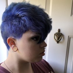 Shawnee Beauty College - Cut and color done my student named Kim