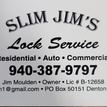 Slim Jim's Locksmith Service - If you need help... he is your guy! - Keys & Locksmiths Near Me - Denton, Texas