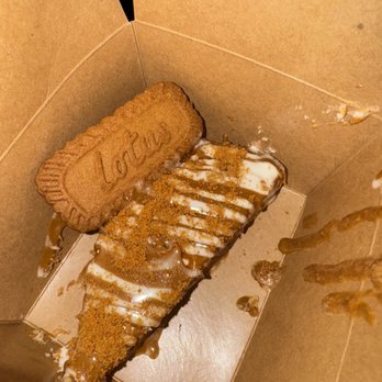 Peace Middle East Cafe - vegan biscoff cheesecake - Desserts Near Me - Richardson, Texas Peace Middle East Cafe - vegan biscoff cheesecake - Desserts Near Me - Richardson, Texas