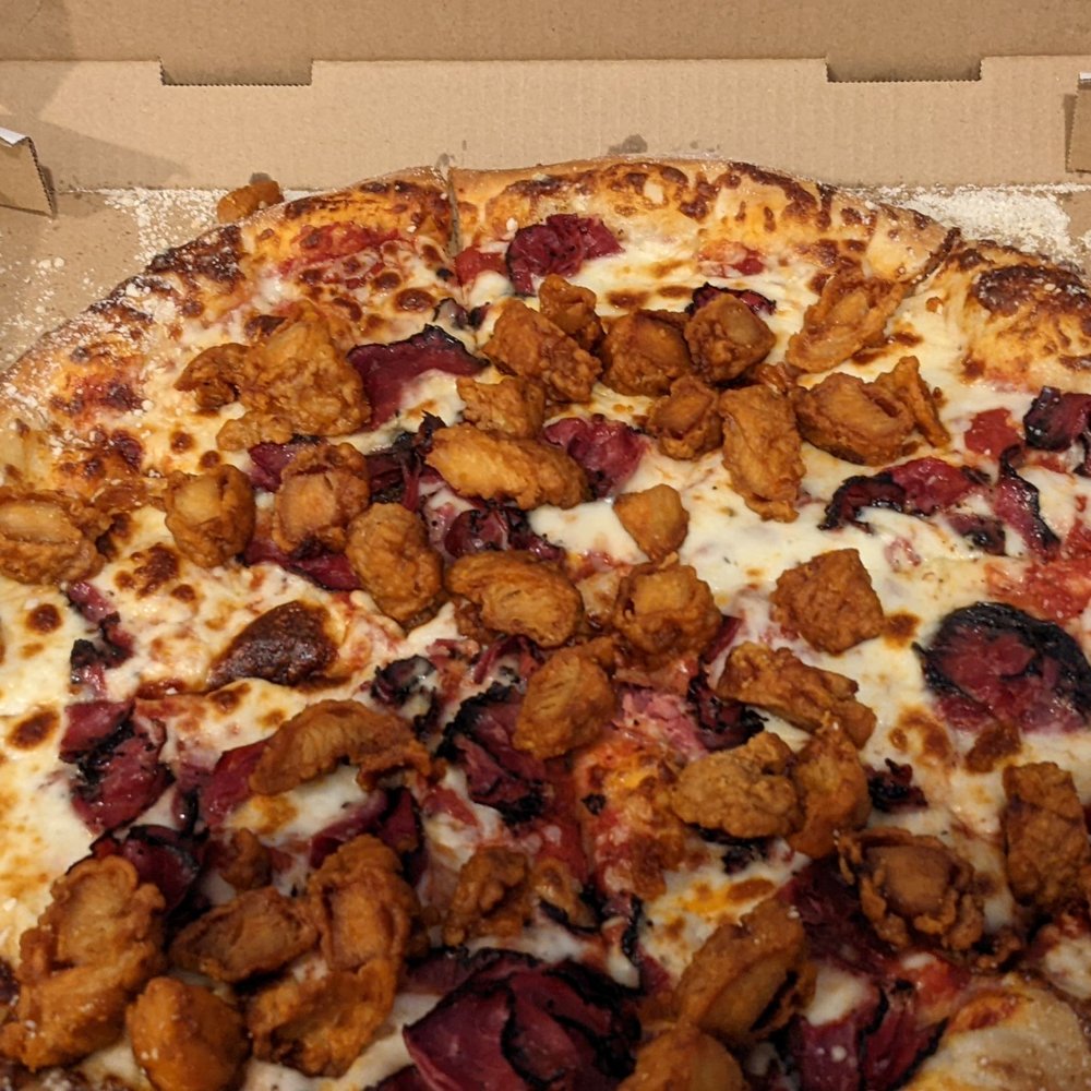AWSOM - A ton of crumbs inside the pizza box! - Chicken Wings Near Me - Paramount, California AWSOM - A ton of crumbs inside the pizza box! - Chicken Wings Near Me - Paramount, California