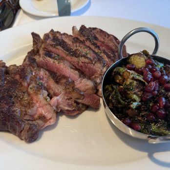 Broadway 10 - 14 oz dry aged ribeye with Brussels - Steakhouses Near Me - Denver, Colorado Broadway 10 - 14 oz dry aged ribeye with Brussels - Steakhouses Near Me - Denver, Colorado