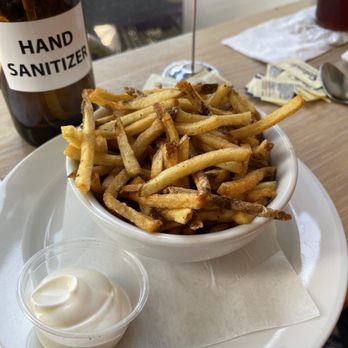 Bakery Lorraine - frites with garlic aioli - Bakeries Near Me - San Antonio, Texas