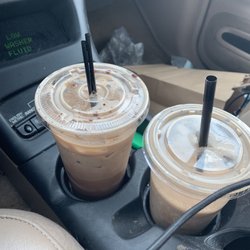 Union Street Perk - to go protein shake and americano