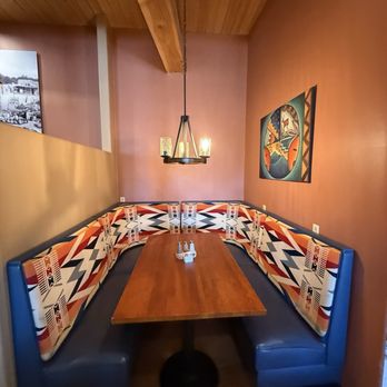 Indian Pueblo Kitchen - Booth - New American Near Me - Albuquerque, New Mexico