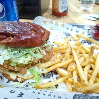 Chicken and the Wolf - Vegan fried chicken sandwich. It is so delicious! - Chicken Wings Near Me - Tulsa, Oklahoma