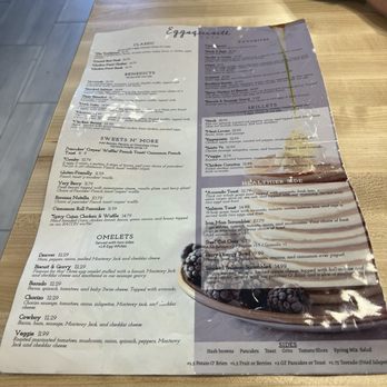 Eggsquisite Cafe - Rockwall - menu - Breakfast & Brunch Near Me - Rockwall, Texas