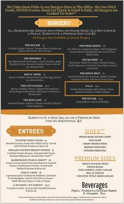 Menu photo 1 The Office Bar & Grille Hayes, VA Menu photo 1 The Office Bar & Grille Hayes, VA