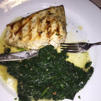 Demaino's Restaurant - Grilled swordfish & stayed spinach - Italian Near Me - Revere, Massachusetts Demaino's Restaurant - Grilled swordfish & stayed spinach - Italian Near Me - Revere, Massachusetts