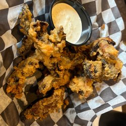 Gipper's Restaurant & Bar - Fries portobello mushrooms.