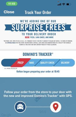 Domino's Pizza by null