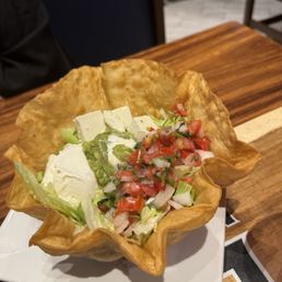 Chicken Fajita Taco Salad