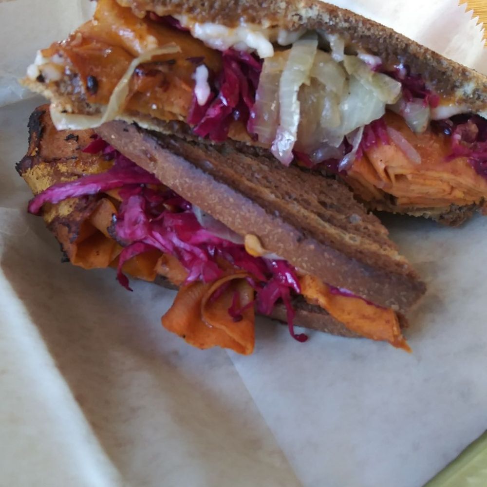 Laughing Seed Cafe - Vegan Ruben - Vegetarian Near Me - Asheville, North Carolina