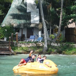 Hotel Rancho Encantado - Ahí mismo te prestan kayak, tablas para SUP, etc...
