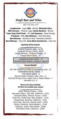 Menu photo 7 Longboard's Grill Santa Barbara, CA Menu photo 7 Longboard's Grill Santa Barbara, CA