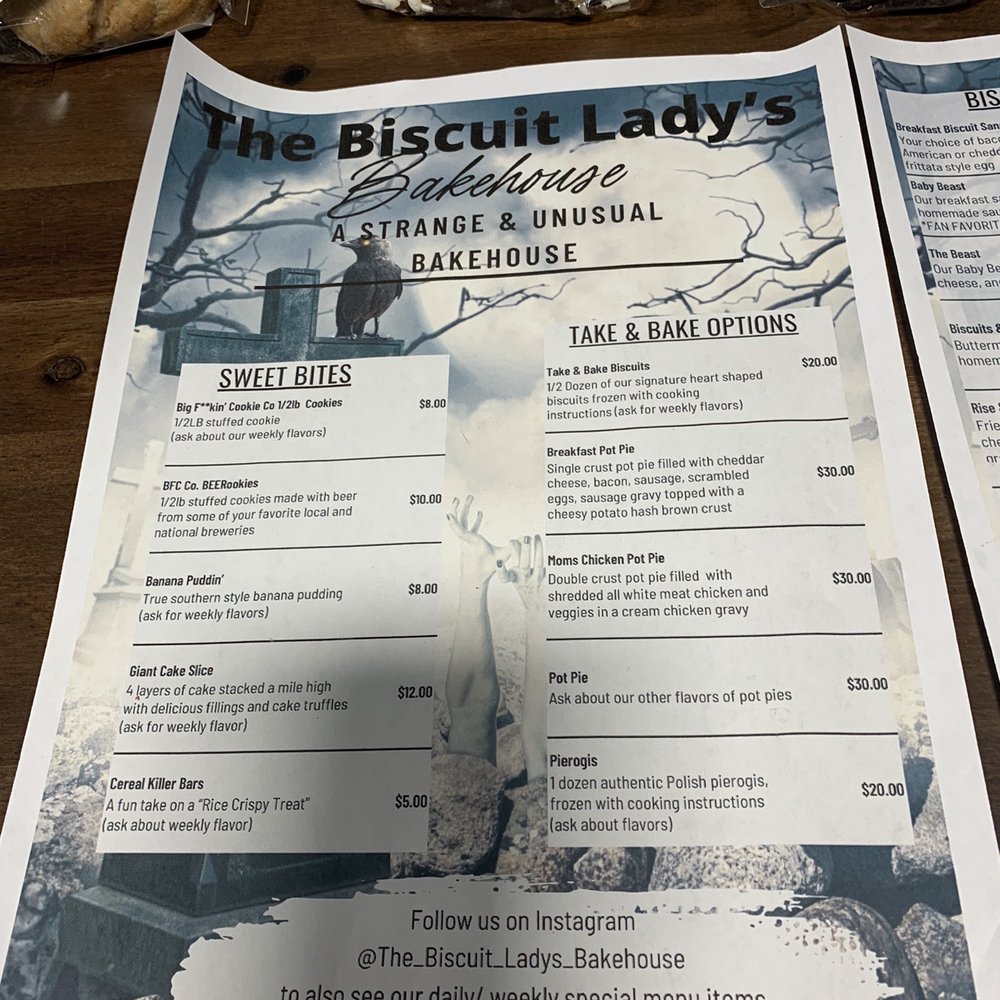 The Biscuit Lady’s Bakehouse - Menu - Breakfast & Brunch Near Me - West Palm Beach, Florida The Biscuit Lady’s Bakehouse - Menu - Breakfast & Brunch Near Me - West Palm Beach, Florida