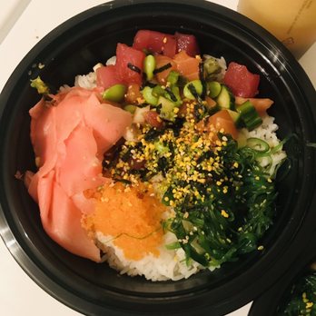 Song Tea & Poke - custom 2 protein bowl - Bubble Tea Near Me - Blaine, Minnesota Song Tea & Poke - custom 2 protein bowl - Bubble Tea Near Me - Blaine, Minnesota