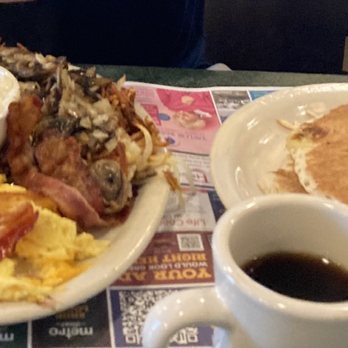 Metro Diner - Belles Breakfast plate w some hash brown add ons. - Breakfast & Brunch Near Me - Jacksonville, Florida Metro Diner - Belles Breakfast plate w some hash brown add ons. - Breakfast & Brunch Near Me - Jacksonville, Florida