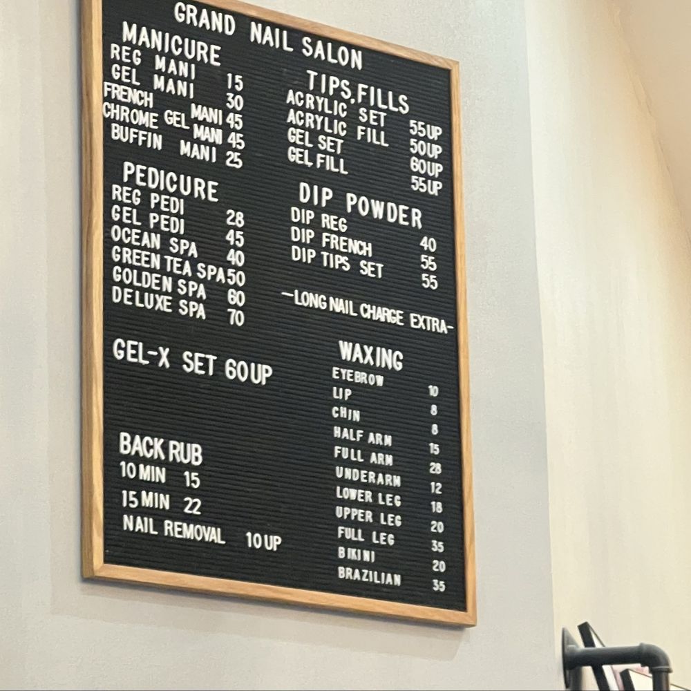 Grand Nail Salon - Prices - Massage Near Me - Brooklyn, New York Grand Nail Salon - Prices - Massage Near Me - Brooklyn, New York