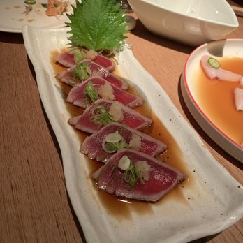 Nobu Berkeley St - Tuna Tataki with Ponzu - Japanese Near Me - London, XGL Nobu Berkeley St - Tuna Tataki with Ponzu - Japanese Near Me - London, XGL