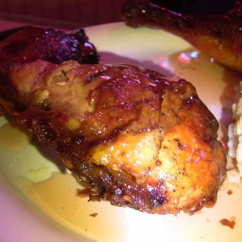 Chilli Thai - bbq chicken with sauce drizzled over - Thai Near Me - Los Angeles, California
