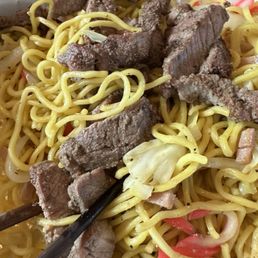 Steak noodle