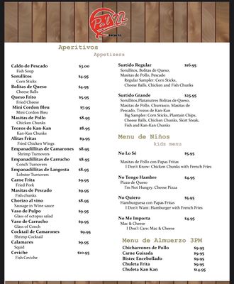 Menu photo 4 Pa’l 22 Añasco, PR