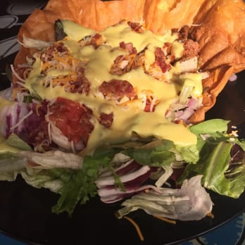 Mojo Grill & Catering - Soul food salad w/honey mustard dressing! - Cajun/Creole Near Me - Ocala, Florida