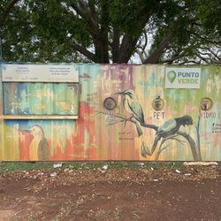 Parque de la Alemán - Recycling area