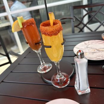 Mimosa Cafe - Mango nd Bloody Mary mimosa - Breakfast & Brunch Near Me - Bakersfield, California