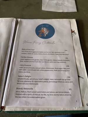 Menu photo 7 Paper Tiger Portland, ME