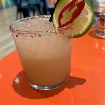 Onolicious Hawaii - Pipeline Spicy Margarita (unfortunately very heavy on the ice) - Hawaiian Near Me - Cincinnati, Ohio Onolicious Hawaii - Pipeline Spicy Margarita (unfortunately very heavy on the ice) - Hawaiian Near Me - Cincinnati, Ohio