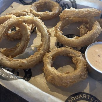 Headquarters Grill Bar Sushi - Onion Rings - Sports Bars Near Me - Peoria, Arizona