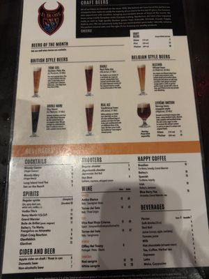 Menu photo 3 La Diable Mont-Tremblant, QC Menu photo 3 La Diable Mont-Tremblant, QC