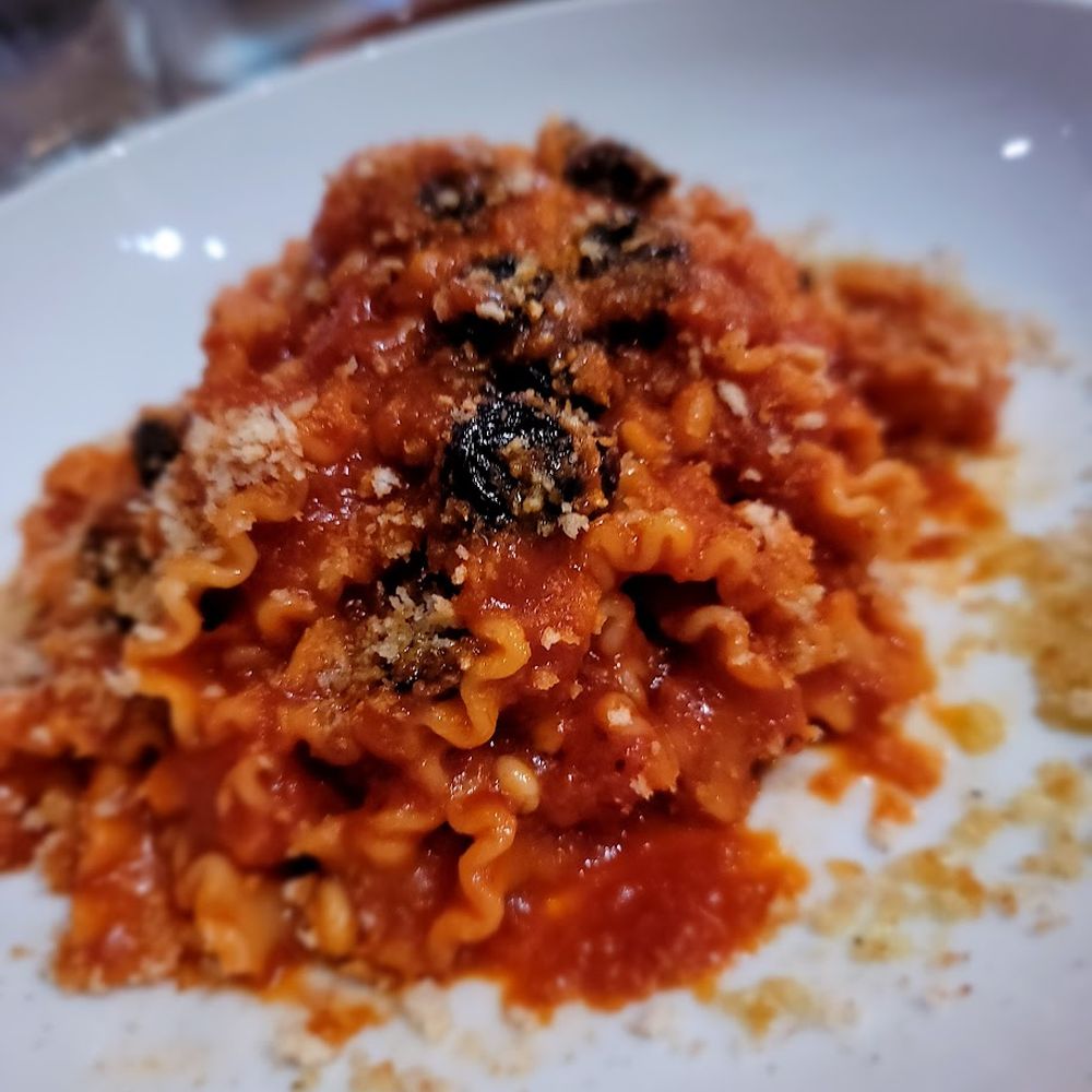Norma - Pasta "C'Anchova" Unique Sicilian dish. I found it tasty but I am unsure if many others would. $19 - Pizza Near Me - New York, New York