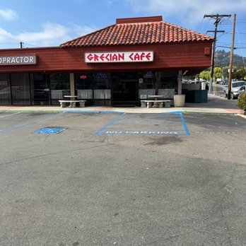 Grecian Cafe - Outside - Greek Near Me - Spring Valley, California