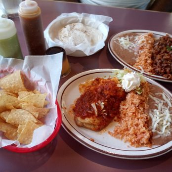 Tacos Jalisco - Chile Relleno plate and Asada Rancheros. And flan is hiding by the chips - Mexican Near Me - Vallejo, California Tacos Jalisco - Chile Relleno plate and Asada Rancheros. And flan is hiding by the chips - Mexican Near Me - Vallejo, California