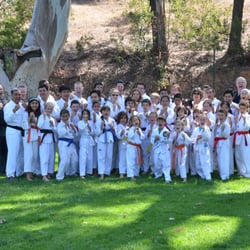 Wang Ho Tae Kwon Do - Testing in the park, June 2014