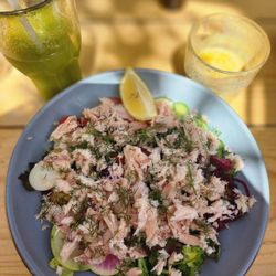 Luna de Queso - Trout salad