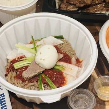 Omma Tofu House - Takeout: Galibi and Cold Buckwheat Noodles Combo. Everything packed nicely. - Korean Near Me - Arcadia, California Omma Tofu House - Takeout: Galibi and Cold Buckwheat Noodles Combo. Everything packed nicely. - Korean Near Me - Arcadia, California