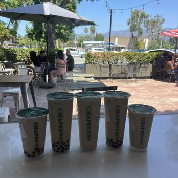 Chapresso - phoenix oolong milk tea, gyokuro milk tea, and jasmine milk tea - Bubble Tea Near Me - San Marino, California