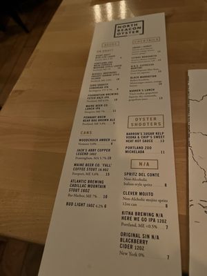 Menu photo 3 North Beacon Oyster Rockland, ME