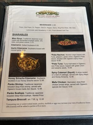 Menu photo 3 Ogawa’s Fruitland, ID Menu photo 3 Ogawa’s Fruitland, ID