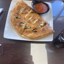 Philly cheesesteak calzone