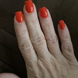 UV gel fill and gel polish by Ms Kim! UV gel fill and gel polish by Ms Kim!