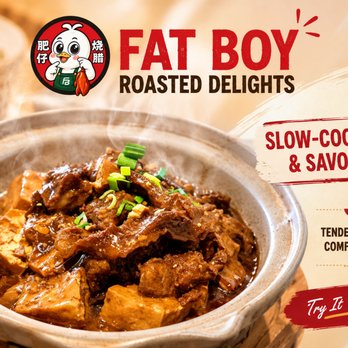 Fat Boy Roasted Delights - Tender, juicy, and packed with savory flavor. Stop byFat Boy Roasted Delightsand treat yourself to something delicious today! - Chinese Near Me - Modesto, California Fat Boy Roasted Delights - Tender, juicy, and packed with savory flavor. Stop byFat Boy Roasted Delightsand treat yourself to something delicious today! - Chinese Near Me - Modesto, California
