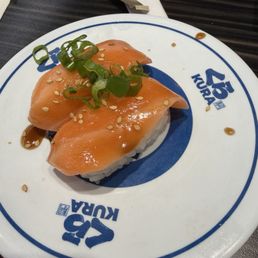 Garlic Ponzu Salmon Nigiri