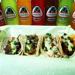 Tacos with Jarritos