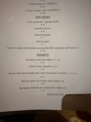 Menu photo 2 Osteria St. Ana Rome, RM Menu photo 2 Osteria St. Ana Rome, RM