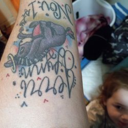 Private Ink Tattoo - This is my tattoo to honor my sister...Jason free hand it